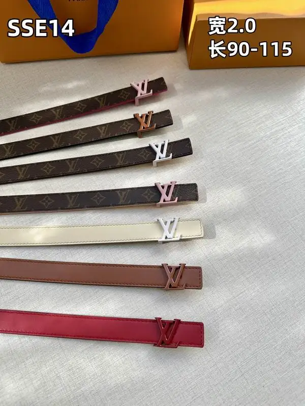 LV belt 20mmX90-115cm 8L34